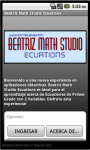 Beatriz Math Studio Ecuations screenshot 1/5