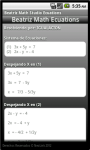 Beatriz Math Studio Ecuations screenshot 3/5