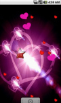 Glowing Heart Live Wallpaper screenshot 1/4