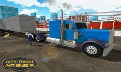 City Truck Duty Driver 3D screenshot 3/5