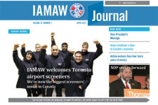 IAMAW Canada Journal screenshot 1/5