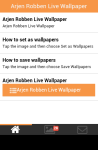 Arjen Robben Live Wallpaper Free screenshot 2/5