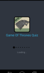 Game Of Thrones Fan Quiz screenshot 1/4