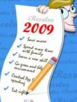 New Year Resolutions – 2009 screenshot 1/1