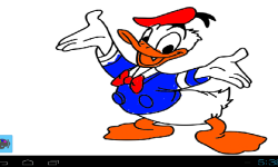 Donald Duck coloring screenshot 3/3