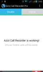 Azizi Automatic Call recorder screenshot 1/4