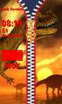 Dinosaur Zipper Lock Screen Free screenshot 5/6