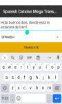 SPANISH TO CATALAN MEGA Translator   screenshot 2/4