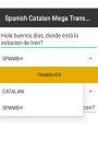SPANISH TO CATALAN MEGA Translator   screenshot 4/4