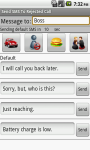 QText and Call Reject SMS AddFree screenshot 3/6