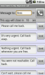 QText and Call Reject SMS AddFree screenshot 4/6
