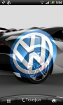 Volkswagen 3D Logo Live Wallpaper screenshot 4/6
