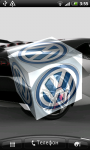 Volkswagen 3D Logo Live Wallpaper screenshot 5/6