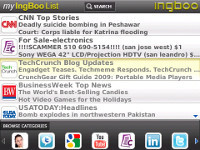 IngBoo WebStart for BlackBerry screenshot 1/1
