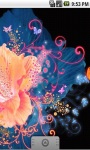 Cool Flower Abstract Live Wallpaper screenshot 3/5