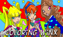 Coloring for Winx star screenshot 1/4