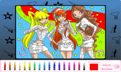 Coloring for Winx star screenshot 4/4