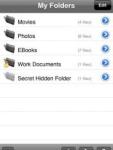 Folders - File storage, viewing, hiding and password protection screenshot 1/1