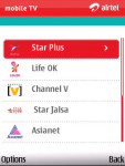 Airtel Mobile TV screenshot 5/6