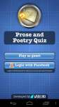 Prose and Poetry Quiz free screenshot 1/6