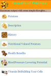 Benefits of Potatoes screenshot 2/3
