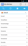 English-Spanish Dictionary screenshot 3/5