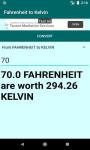 Fahrenheit to Kelvin degrees temperature Converter screenshot 2/4