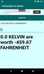 Fahrenheit to Kelvin degrees temperature Converter screenshot 3/4