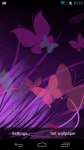 Lilac Butterfly Live Wallpaper screenshot 3/6