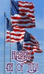 Happy 4th Flags Live Wallpaper screenshot 1/3
