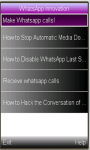 Whatsapp Calling Usage screenshot 1/1