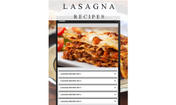Lasagna recipes screenshot 1/3