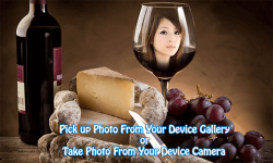 Wine Glass Photo Frame screenshot 2/4