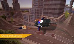 Flying Police Car Chase 3D screenshot 3/3