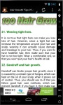 100 Hair Growth Tips 2014 screenshot 2/3