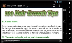 100 Hair Growth Tips 2014 screenshot 3/3