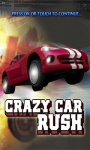 Crazy Car Rush - Free screenshot 1/3