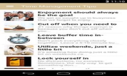 Time Management Advice screenshot 1/6