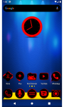 Flat Black and Red Icon Pack Free screenshot 1/6