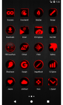 Flat Black and Red Icon Pack Free screenshot 3/6
