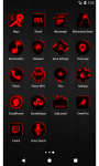 Flat Black and Red Icon Pack Free screenshot 4/6