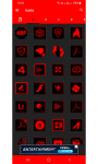 Flat Black and Red Icon Pack Free screenshot 5/6