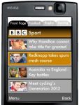 Taptx Mobile IM BBC News Traffic Weather Sport screenshot 1/1