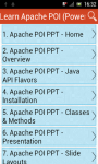 Learn Apache POI Powerpoint  screenshot 1/3