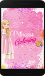 Princess Coloring Book for kids screenshot 1/6