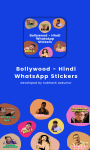 Bollywood – Hindi Stickers for WhatsApp screenshot 1/5