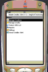 Mobile Creditor Alert screenshot 1/1