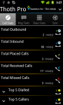 Thoth  Call SMS Data Logger screenshot 1/5