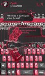 Gothic Lolita Keyboard Theme screenshot 1/5