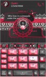 Gothic Lolita Keyboard Theme screenshot 2/5